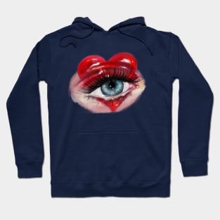 Lollypop Eye Strange Unique Gifts,Pastel Goth Hoodie